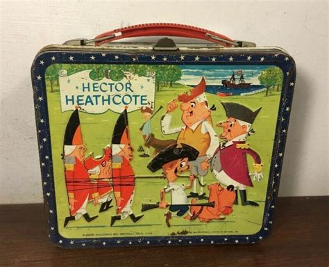 hector heathcote metal lunch box for sale 